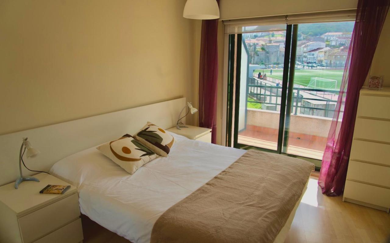 Acogedor Piso En Baiona Con Garaje公寓 外观 照片